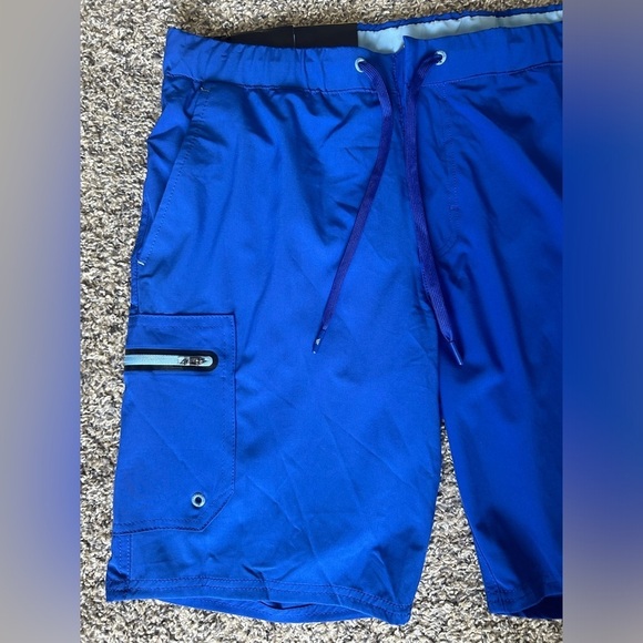 NWT Zeroxposur men’s swim shorts in bright blue size medium - Picture 4 of 9
